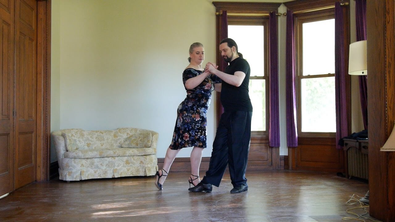 Erin and Doruk dancing tango